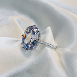 Load image into Gallery viewer, &quot;Diamond Sky&quot; ring silver
