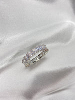 Load image into Gallery viewer, „Iced out narrow“ Ring
