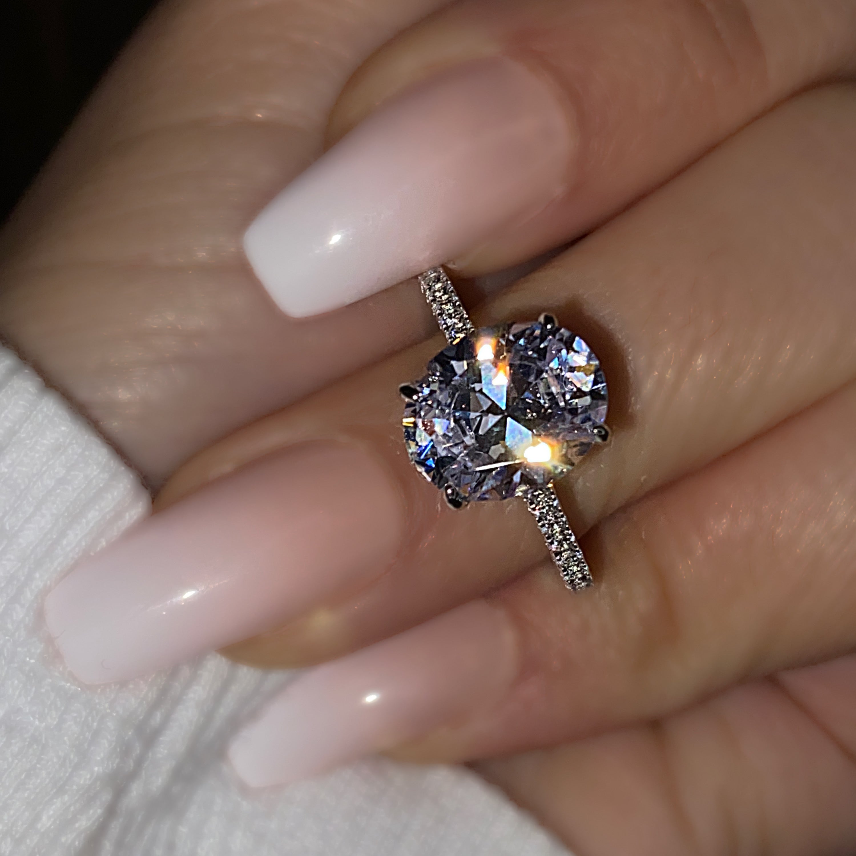 "Angel Eye" ring silver